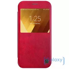 Чехол книжка Nillkin Qin Leather Case для Samsung Galaxy A3 (A3 2017) Red (Красный)