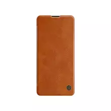 Чехол книжка Nillkin Qin Leather Case для Samsung Galaxy Note 10 Lite Brown (Коричневый)