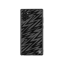 Чехол бампер Nillkin Twinkle Case для Samsung Galaxy Note 10 Plus Lightning black (Черная молния)