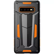 Чехол бампер Nillkin Defender Case для Samsung Galaxy S10 Orange (Оранжевый)