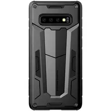Чехол бампер Nillkin Defender Case для Samsung Galaxy S10 Black (Черный)
