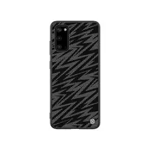 Чехол бампер Nillkin Twinkle Case для Samsung Galaxy S20 Lightning black (Черная молния)