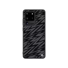 Чехол бампер Nillkin Twinkle Case для Samsung Galaxy S20 Ultra Lightning black (Черная молния)