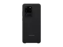Оригинальный Чехол бампер Samsung Silicone Cover для Samsung Galaxy S20 Ultra Black (Черный)