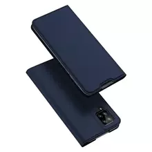Чехол книжка Dux Ducis Skin Pro Case для Samsung Galaxy M12 Blue (Синий)