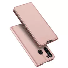 Чехол книжка Dux Ducis Skin Pro Case для Samsung Galaxy A21 Rose Gold (Розовое золото)
