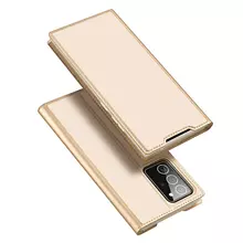 Чехол книжка Dux Ducis Skin Pro Case для Samsung Galaxy Note 20 Ultra Gold (Золотой)