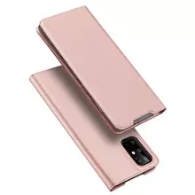 Чехол книжка Dux Ducis Skin Pro Case для Samsung Galaxy S20 Plus Rose Gold (Розовое золото)