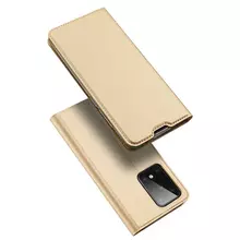 Чехол книжка Dux Ducis Skin Pro Case для Samsung Galaxy S20 Ultra Gold (Золотой)