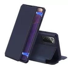 Чехол книжка Dux Ducis Skin X Series Magnetic Flip Case для Samsung Galaxy Note 20 Blue (Синий)