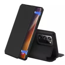 Чехол книжка Dux Ducis Skin X Series Magnetic Flip Case для Samsung Galaxy Note 20 Ultra Black (Черный)