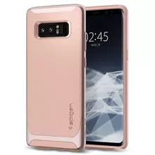 Чехол бампер Spigen Case Neo Hybrid Series для Samsung Galaxy Note 8 Pale Dogwood (Бледный Розовый)