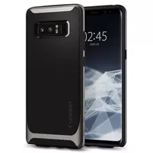 Чехол бампер Spigen Case Neo Hybrid Series для Samsung Galaxy Note 8 Gunmetal (Оружейный Металл)