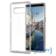 Чехол бампер Spigen Case Ultra Hybrid для Samsung Galaxy Note 8 Clear (Прозрачный)