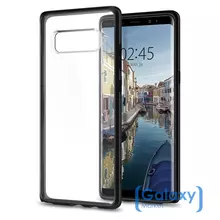Чехол бампер Spigen Case Ultra Hybrid для Samsung Galaxy Note 8 Matte Black (Матовый Черный)