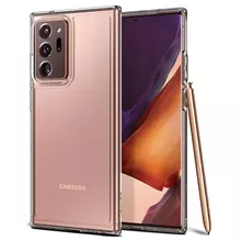 Чехол бампер Spigen Crystal Hybrid для Samsung Galaxy Note 20 Ultra Crystal Clear (Прозрачный) ACS01363