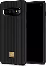 Чехол бампер Spigen LA Manon Classy для Samsung Galaxy S10 Plus Black (Черный)
