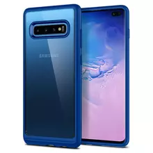 Чехол бампер Spigen Case Ultra Hybrid Series для Samsung Galaxy S10 Plus Prism Blue (Голубая призма)