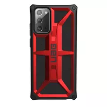 Чехол бампер Urban Armor Gear Monarch для Samsung Galaxy Note 20 Crimson Red (Малиново-красный)
