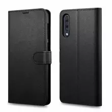Чехол книжка Spigen Case Wallet S Series для Samsung Galaxy A50 Black (Черный)