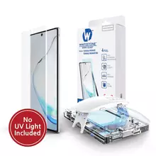 Премиальное Защитное стекло Whitestone Dome Glass для Samsung Galaxy Note 10 (Комплектация без ультрафиолетовой лампы)