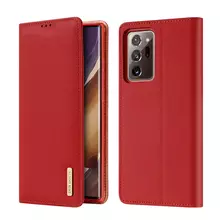 Чехол книжка Dux Ducis Wish Series для Samsung Galaxy Note 20 Ultra Red (Красный)