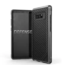Чехол бампер X-Doria Defense Lux Case для Samsung Galaxy Note 8 N955 Black Carbon (Черный карбон)