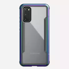 Чехол бампер X-Doria Defense Shield Case для Samsung Galaxy S20 Iridescent (Радужный)