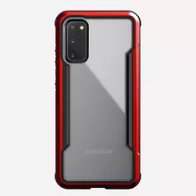 Чехол бампер X-Doria Defense Shield Case для Samsung Galaxy S20 Red (Красный)