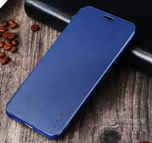 Чехол книжка X-Level Leather Case для Samsung Galaxy J4 Prime Blue (Синий)