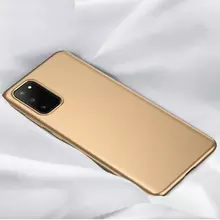 Чехол бампер X-Level Matte для Samsung Galaxy A31 Gold (Золотой)
