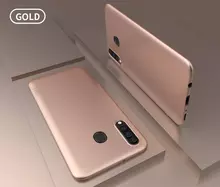 Чехол бампер X-Level Matte для Samsung Galaxy A40s Gold (Золотой)