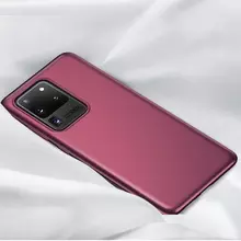 Чехол бампер X-Level Matte для Samsung Galaxy S20 Ultra Vine Red (Винный)