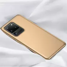 Чехол бампер X-Level Matte для Samsung Galaxy S20 Ultra Gold (Золотой)