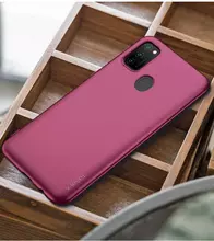 Чехол бампер X-Level Matte для Samsung Galaxy M51 Vine Red (Винный)