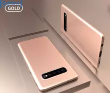 Чехол бампер X-Level Matte Series для Samsung Galaxy S10e Gold (Золотой)