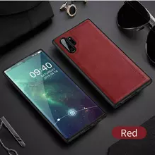 Чехол бампер X-Level Retro Case для Samsung Galaxy Note 10 Plus Red (Красный)