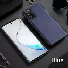 Чехол бампер X-Level Retro Case для Samsung Galaxy Note 20 Blue (Синий)