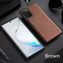 Чехол бампер X-Level Retro Case для Samsung Galaxy Note 20 Brown (Коричневый)
