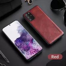 Чехол бампер X-Level Retro Case для Samsung Galaxy S20 Plus Red (Красный)