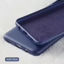 Чехол бампер X-Level Silicone для Samsung Galaxy A70s Blue (Синий)