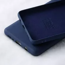 Чехол бампер X-Level Silicone для Samsung Galaxy M11 Blue (Синий)