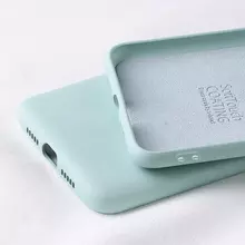 Чехол бампер X-Level Silicone для Samsung Galaxy A51 Mint (Мятный)