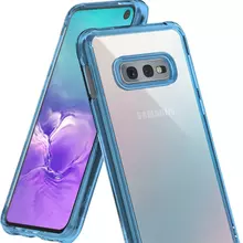 Чехол бампер Ringke Fusion для Samsung Galaxy S10e Aqua Blue (Голубой)
