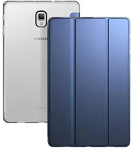 Чехол Poetic Lumos X Slim-Fit Smart Cover для Samsung Galaxy Tab A 10.5 T590 T595 T597 Navy Blue/Clear