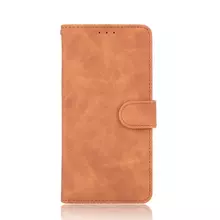 Чехол книжка для Samsung Galaxy S21 Anomaly Leather Book Brown (Коричневый)