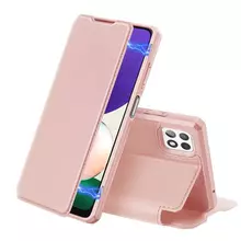 Чехол книжка для Samsung Galaxy M32 Dux Ducis Skin X Pink (Розовый)