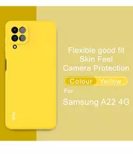 Чехол бампер для Samsung Galaxy A22 Imak UC-2 Yellow (Желтый) 6957476821438