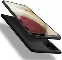 Чехол бампер для Samsung Galaxy M12 X-level Matte Black (Черный)