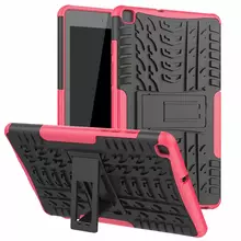 Чехол бампер KAMII Shockproof Hybrid для Samsung Galaxy Tab A 8.0 SM-T290 T295 2019 (Black+Pink)